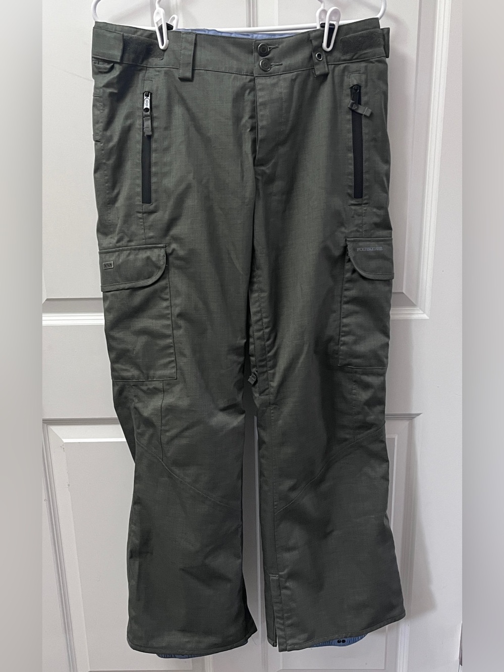 Women's Grey Snowboard Pants by Foursquare